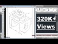 How to draw Isometric Drawing in AutoCAD