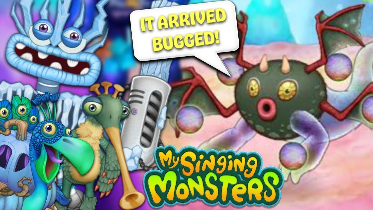Заражённые монстры, выпущенные в My Singing Monsters