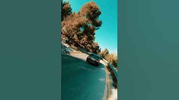 Gopro hero 11 black on 5 inch freestyle fpv drone chasing Mercedes c350