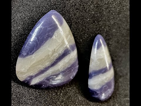 Faux Amethyst with white quartz banding - Subs Request!