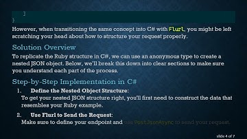 How to Handle Nested Values with POST Requests Using Flurl in C#