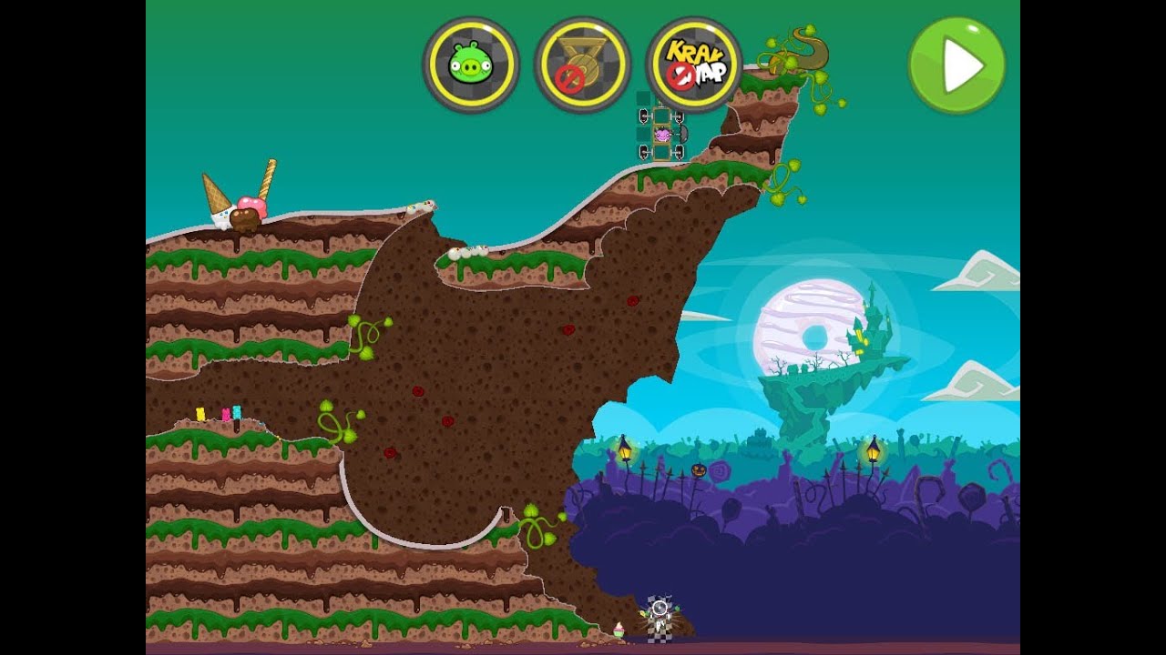 Bad Piggies Tusk Til Dawn Level 5-19 Walkthrough 3 Star