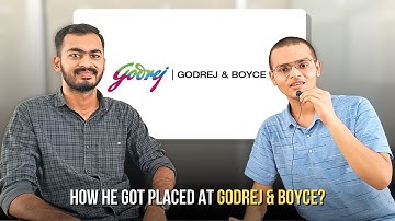 Godrej & Boyce Placement Experience | VJTI Journey, Internship, Resume Tips, CTC & Interview Process