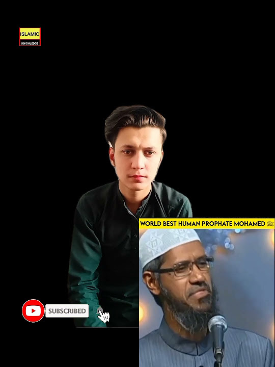 World Best Human Prophet Muhammad drzakirnaik shorts YouTube world-best-human-prophet-muhammad-drzakirnaik-shorts-youtube
