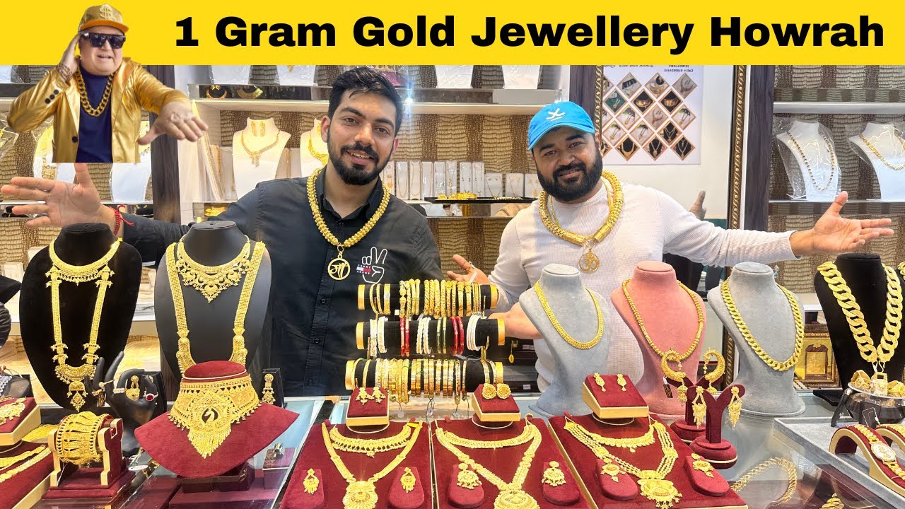 1 Gram Gold Jewellery In Kolkata Howrah | Gold Plated | Money Back Guarantee | Disha Jewellers