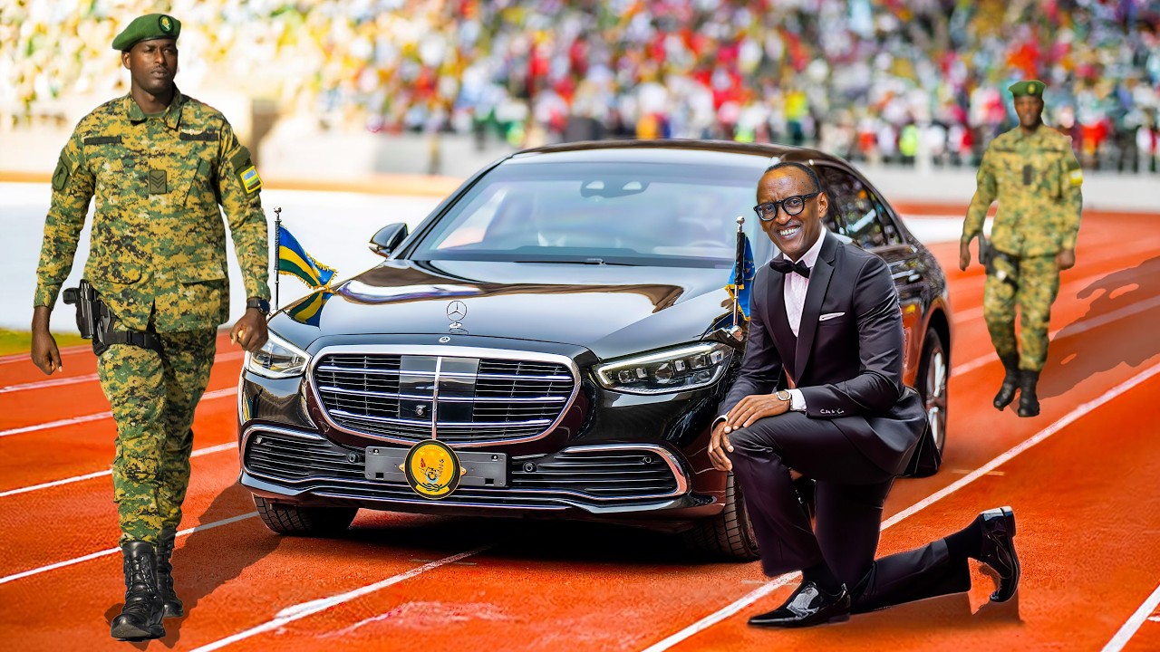 Igitangaza Cy’IMODOKA NSHYA ya Perezida KAGAME Y'UMUTAMENWA| Niyo ya Mbere - Benz SClass 680 GUARD