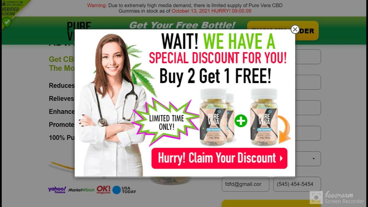 Pure Vera CBD Gummies Reviews YouTube