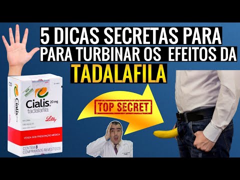 5 dicas secretas para turbinar o efeito da TADALAFILA no tratamento da disfunção erétil