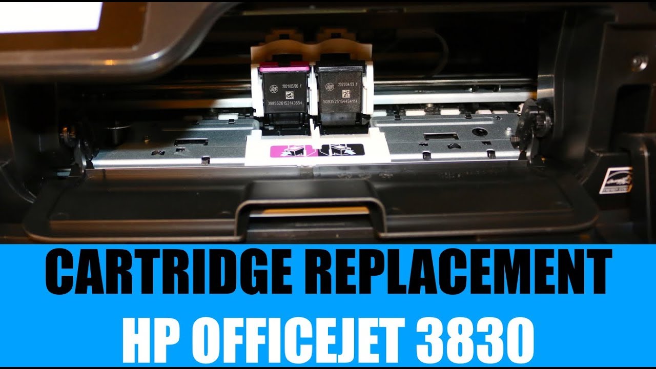 how to install hp officejet 3830