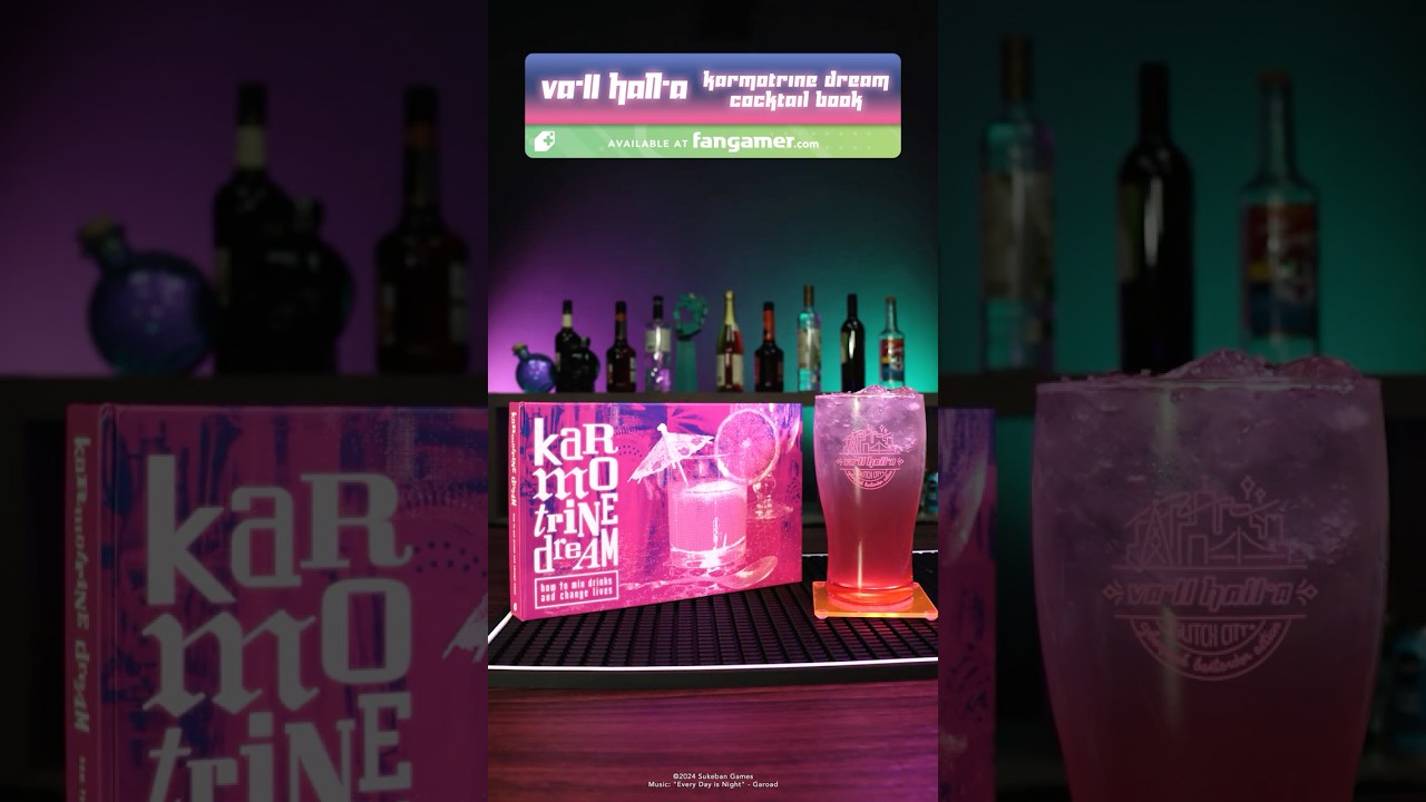 Karmotrine Dream Cocktail Recipe Book | VA-11 Hall-A at Fangamer