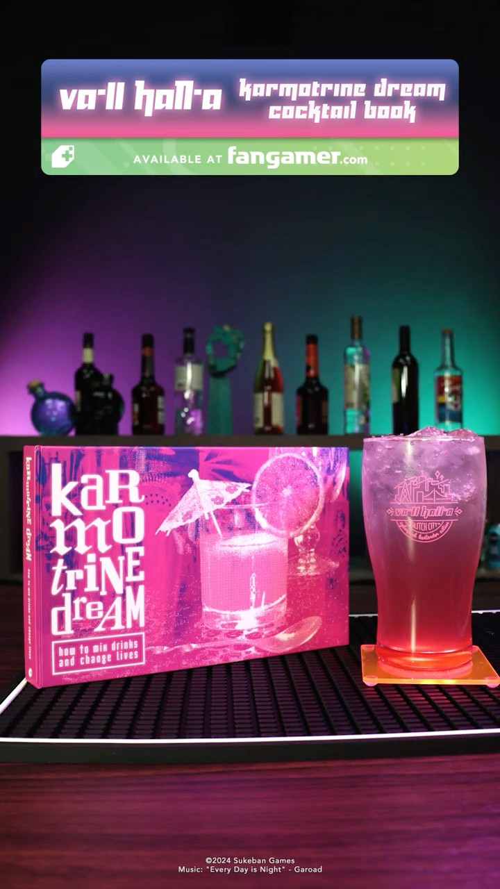 Karmotrine Dream Cocktail Recipe Book | VA-11 Hall-A at Fangamer