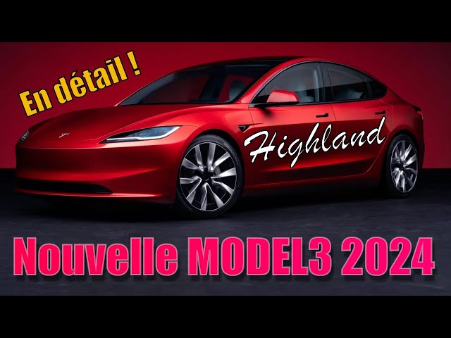 Tesla Model 3 refresh ( Highland). what you didn't see 