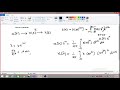 Inverse z Transform deriving the DEFINITION