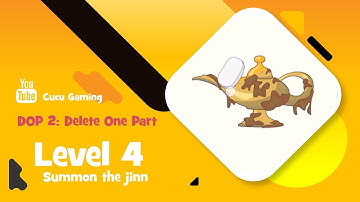 DOP 2: Delete One Part - Level 4 - Summon the jinn #dop #dop2 #gameplay #androidgames #shorts