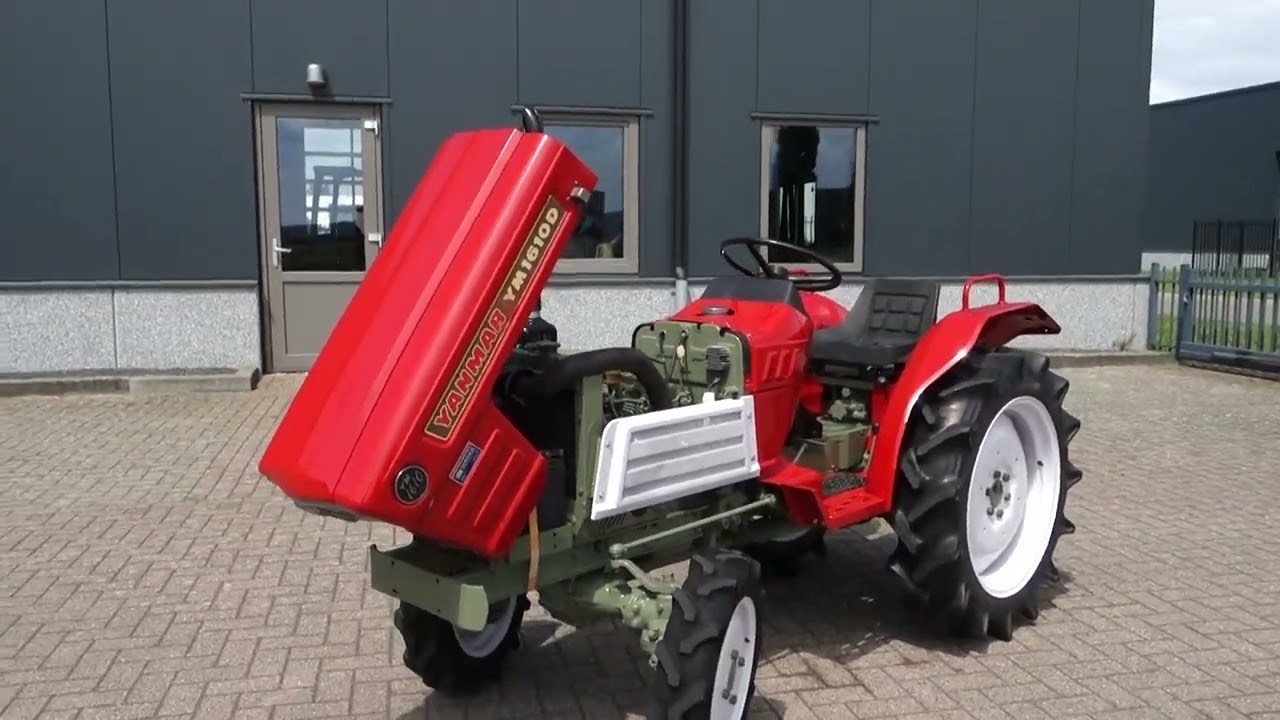 YAMA様 Yanmar YM1610 4wd / 01239 Draaiuren / Powershift - YouTube
