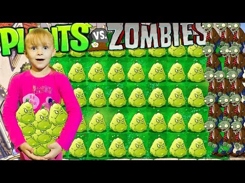 Растения против зомби ВЗЛОМАННАЯ ВЕРСИЯ КАБАЧКОВЫЙ БУМ Plants Vs Zombies