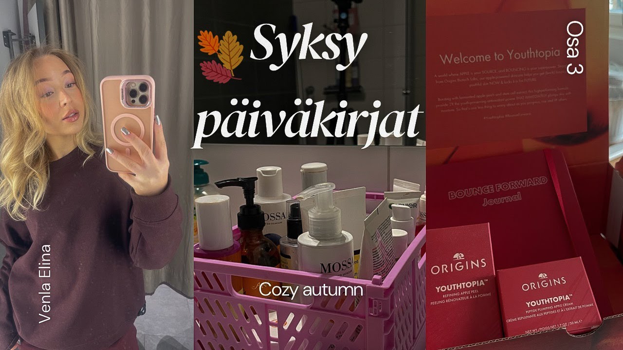 SYKSY PÄIVÄKIRJAT 3 🍁 | Lykon tilaus, pr-paketti, & kylppärin järjestelyä