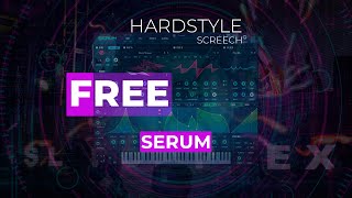 HARDSTYLE SCREECH IN SERUM | Free Preset Download V2