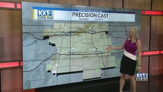 Amber's Tuesday Morning One Minute Forecast 10/9