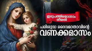 മാതാവിന്റെ  വണക്കമാസം 21 May 2024 | Vanakkamasam Prayer | Mathavinte Vanakkamasam Day 21 screenshot 2