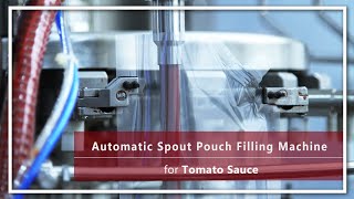 Automatic Spout Pouch Filling Machine for Tomato Sauce | ECHO MACHINERY