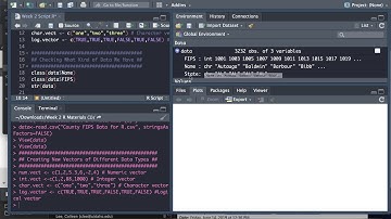 Week 2 Video 1-Data Discovery in R