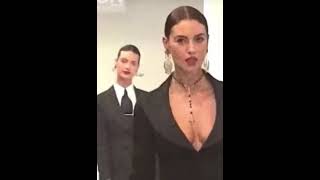 Monica Bellucci 1995 Show Dolce Gabbana Fashion Star