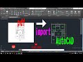 HOW to IMPORT pdf IN AutoCAD || how to pdf convert in Autocad || pdf को autocad में बद्ले ।