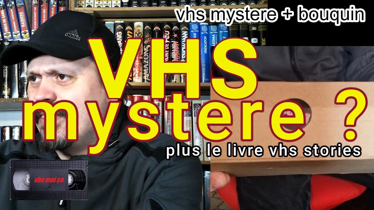 vhs mystere + bouquin vhs stories