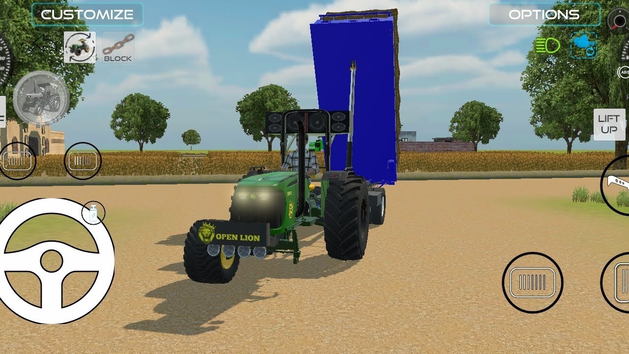SwarajHarvester🚜 से gehu kaise🌾निकाले 🤫 in indian vehicles simulator 3d 😱me newupdate😍 farming mode🥰