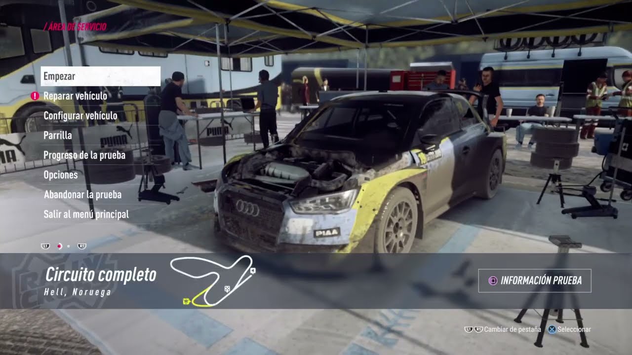 Audi S1 EKS RX Quattro (rally cross) DiRT Rally 2.0
