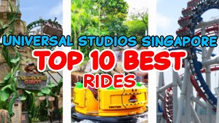 Top 10 rides at Universal Studios Singapore  Sentosa, Singapore | 2022