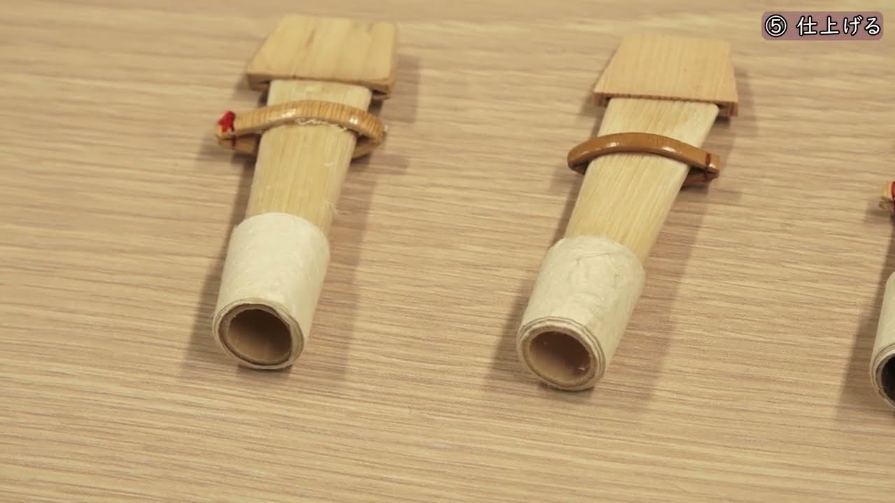 篳篥の蘆舌製作の記録（短編） - YouTube