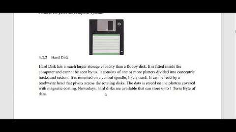 chapter 3 XI Typography  part 1 storage devices