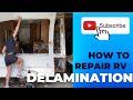 How to fix rv delaminationrepair tips  supplies easy step by step guide
