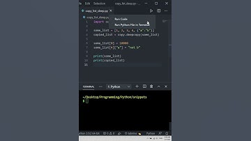 Python - Copy List - Deep Copy Explained