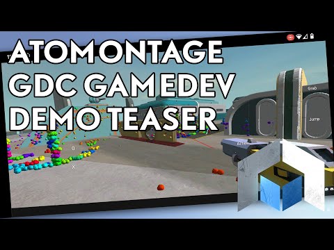 GDC Gamedev Demo Teaser | Atomontage