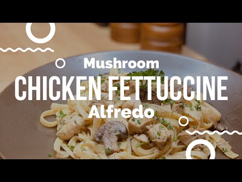 Wideo: Jak Zrobić Fettuccine Z Kurczaka I Grzybów