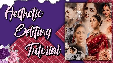 Aesthetic editing tutorial|For fanpages|PicsArt editing tutorial|#fanpageedit #shrutiseditzzz