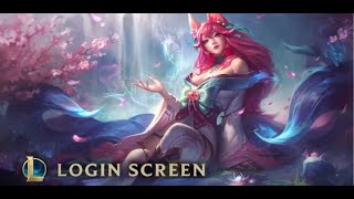 Spirit Blossom Ahri | Login Screen - League of Legends