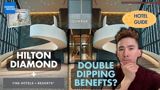 Amex Platinum Fine Hotels and Resorts Double Dipping Benefits + Hilton Diamond Status? How To Book