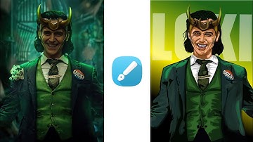 LOKI | VECTOR ART ILLUSTRATION | INFINITE DESIGN | MARVEL CINEMATIC UNIVERSE | WITH ELV STYLUS PEN🖊️