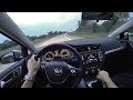 2017 Volkswagen Golf Alltrack TSI SE Manual Wagon - POV Sunset Drive (Binaural Audio)