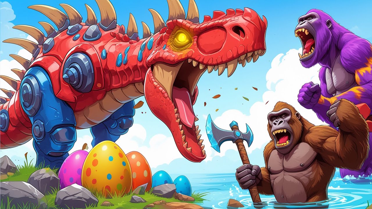 RELEASE ALL 96 LAND DINOSAURS SPECIES SINGLE EGG IN BIOSYN SANCTUARY - DINOSAUR BATTLE