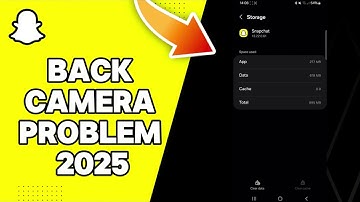 HOW TO FIX SNAPCHAT BACK CAMERA PROBLEM 2025