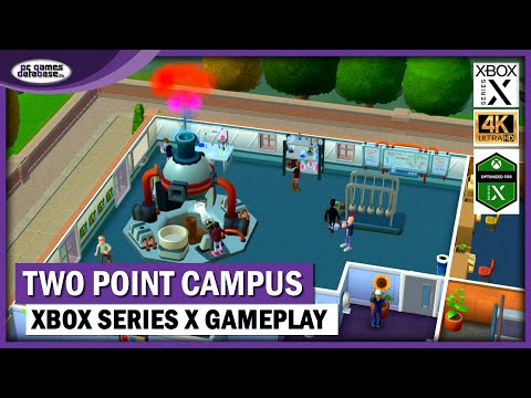 Two Point Campus: Die ersten 26 Minuten Xbox Series X Gameplay - Auf dem Weg zur eigenen Universität - PC Games Database