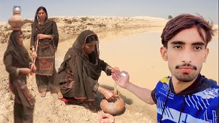 Desert Women Morning Routine In Hot Summer Pakistan | Village Life Pakistan | Desert Village Food