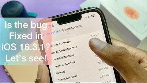Software bug fixed in iOS 16.3.1? Let’s find out! #apple #iphone