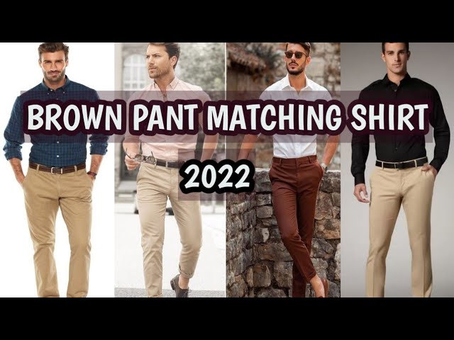 Discover more than 88 light brown trousers combination best - in.cdgdbentre