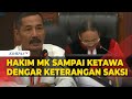 Hakim MK Suhartoyo Sampai Ketawa Dengar Keterangan Saksi di Sidang Sengketa Pilpres 2024